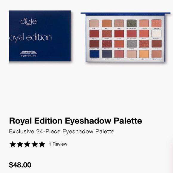 ROYAL Edition Eyeshadow Palette Exclusive 24-Piece Eyeshadow Palette - Picture 4 of 4